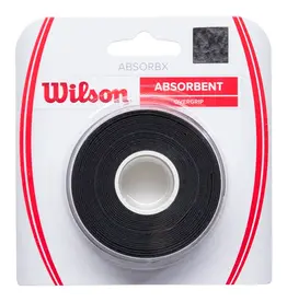 Wilson Wilson ABSORBX Overgrip 3 PACK Black