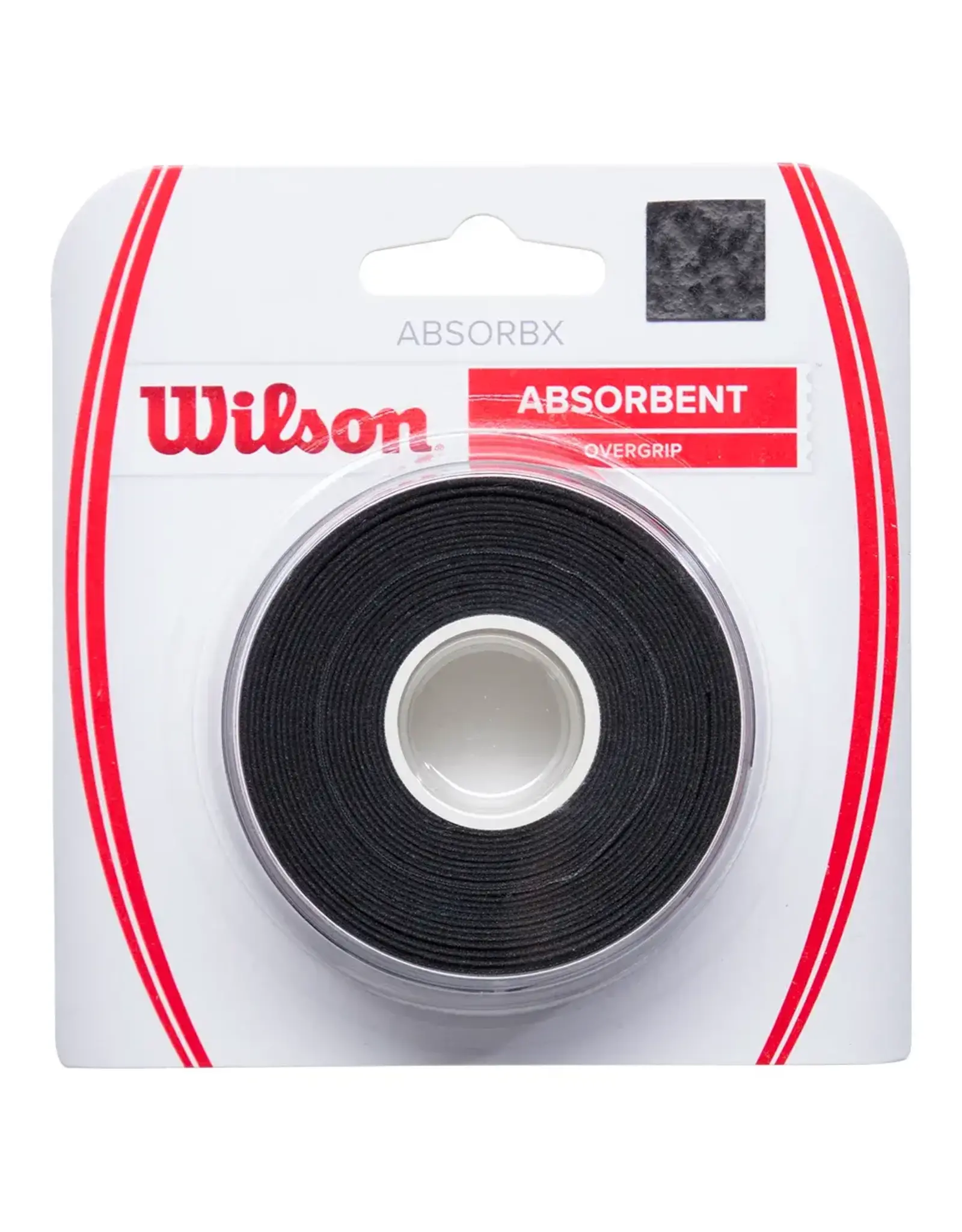 Wilson Wilson ABSORBX Overgrip 3 PACK Black