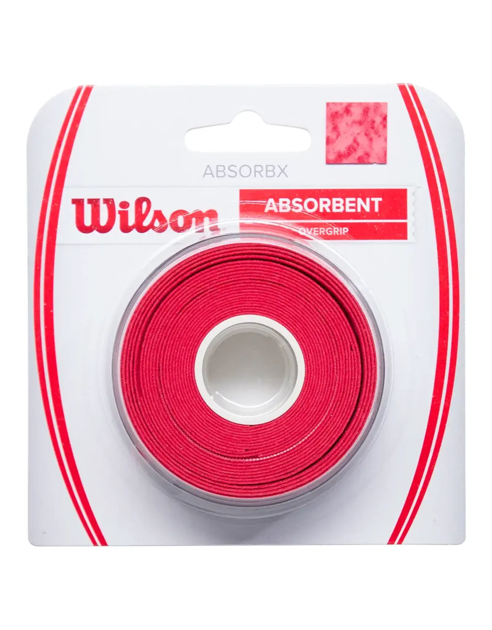 Wilson Wilson ABSORBX Overgrip 3 PACK Red