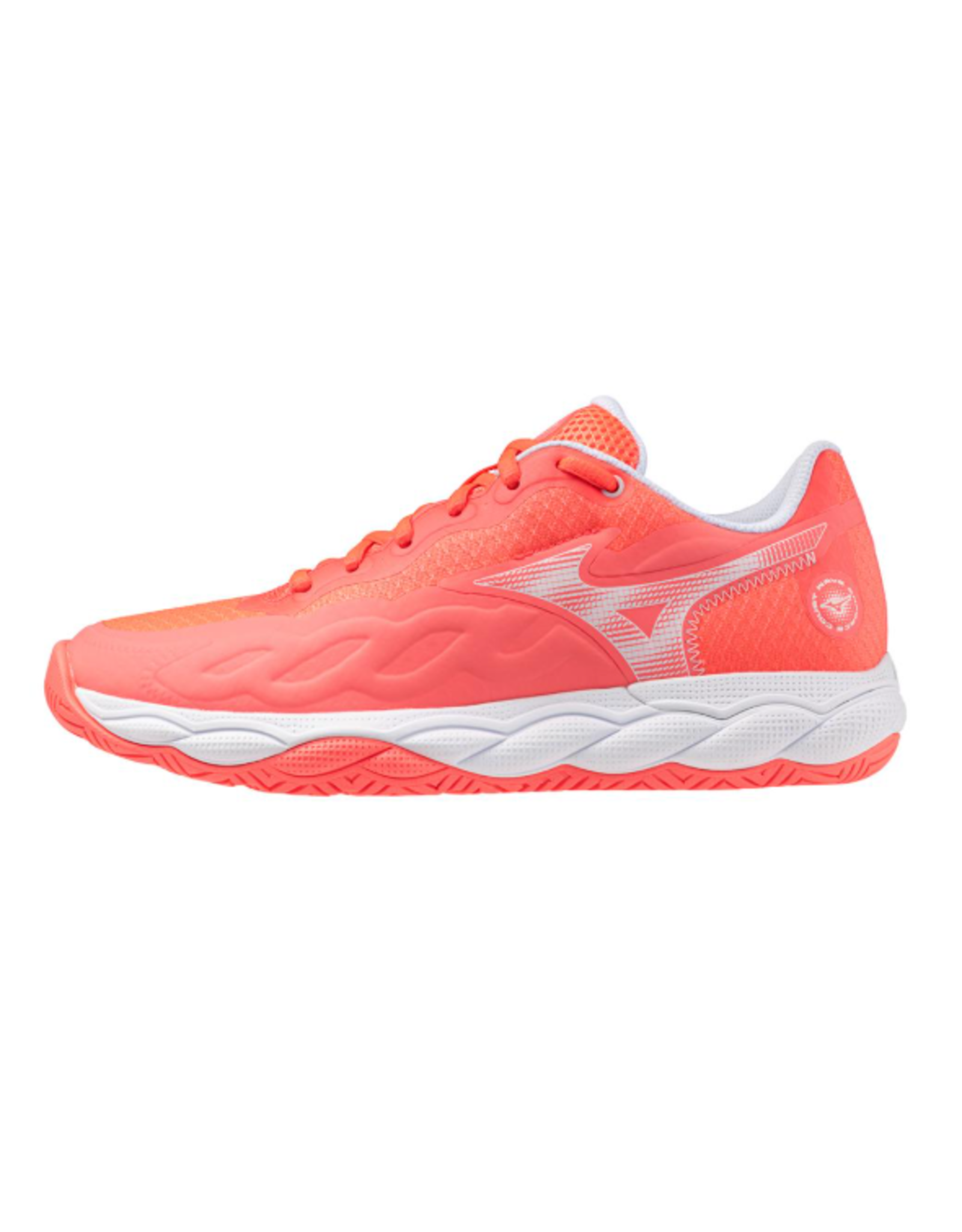 Mizuno Mizuno Women's Wave Enforce Court AC (S. Coral/Wht) Tennis Shoe