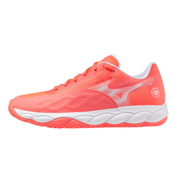Mizuno Mizuno Women's Wave Enforce Court AC (S. Coral/Wht) Tennis Shoe