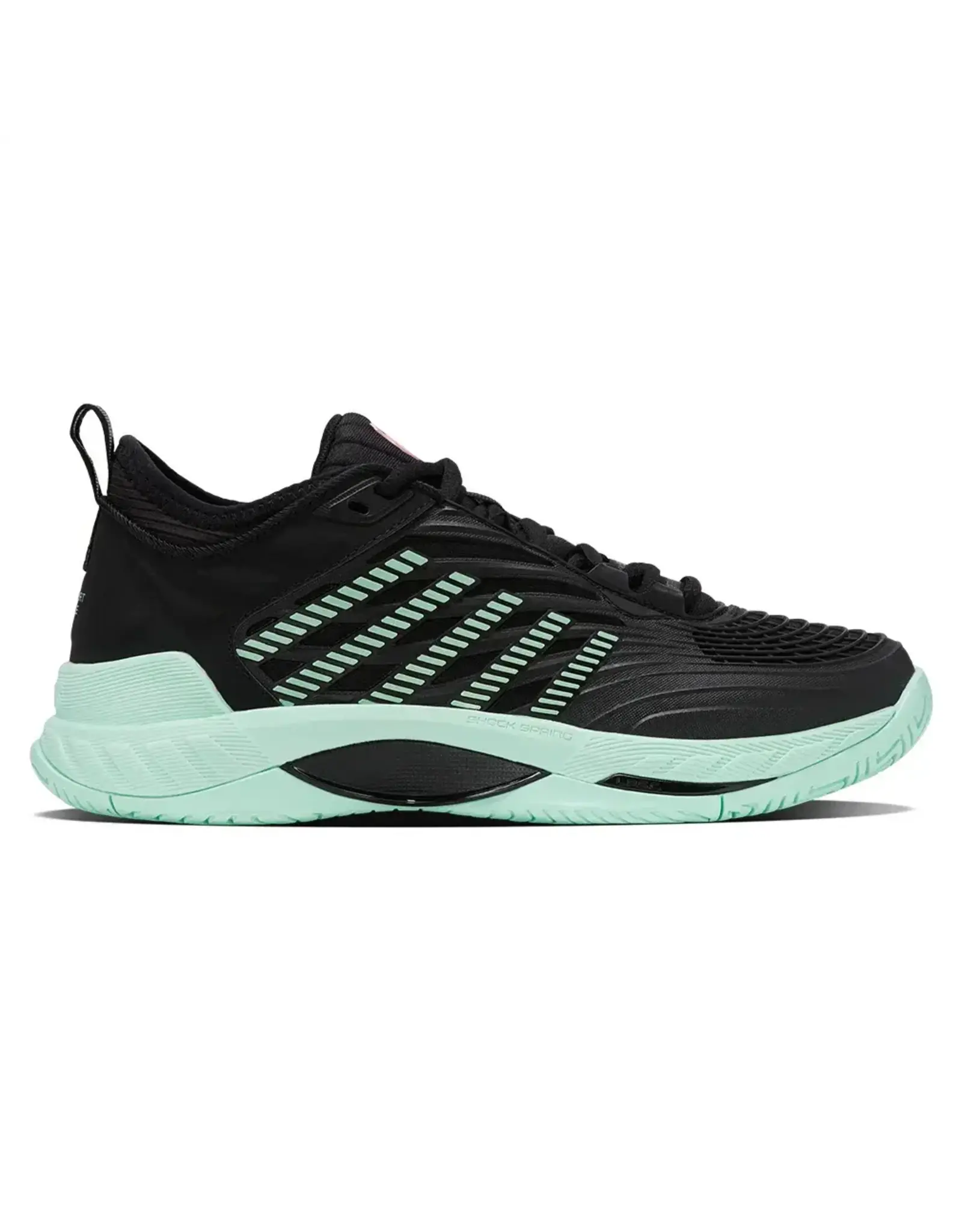 K-Swiss K-Swiss Women's Hypercourt Supreme 2 (Blk/Nn Mnt) Tennis Shoe