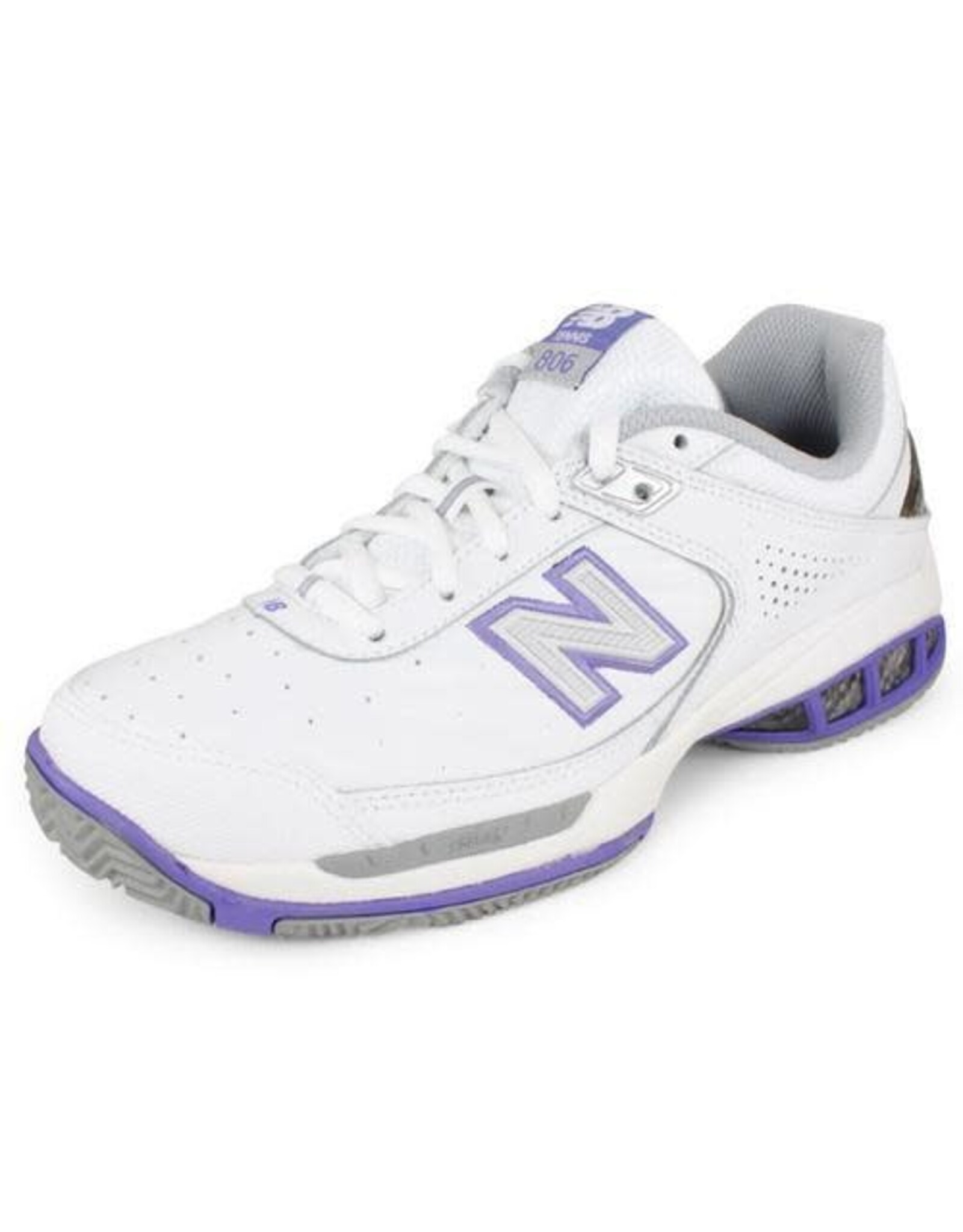 New Balance New Balance Women's 806 2E Wide (Wht/Wht) Tennis Shoe