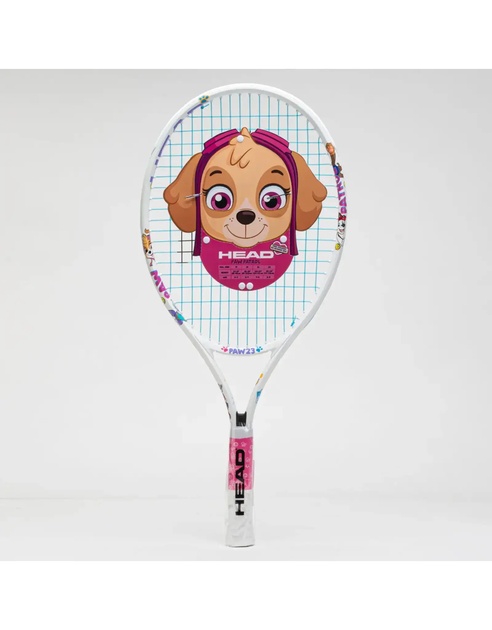 Head Head Paw Jr. 23 (White) Tennis Racquet