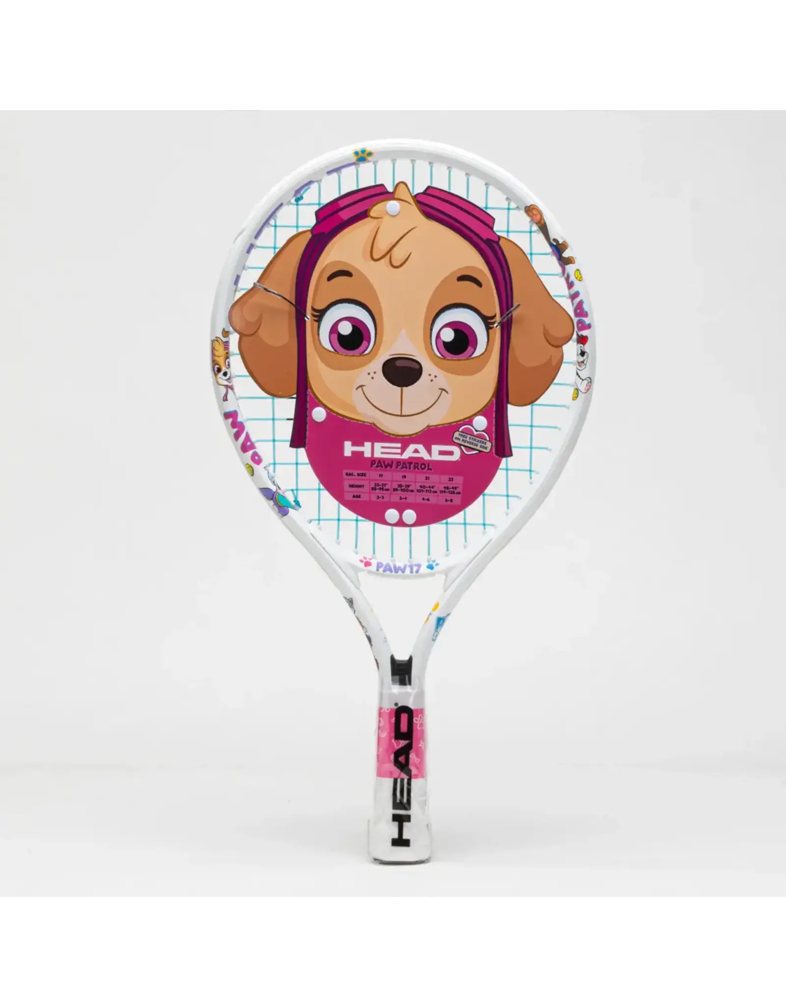 Head Head Paw Jr. 17 (White) Tennis Racquet
