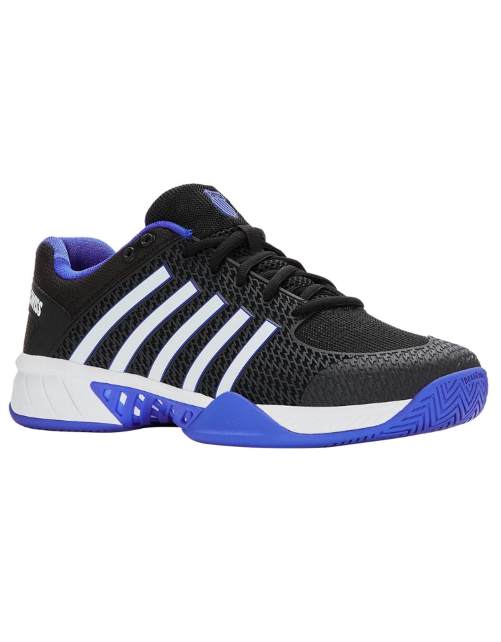 K-Swiss K-Swiss Men's Express Light Pickleball (BLK/Wht/Dzzlng Bl ) Pickleball Shoe