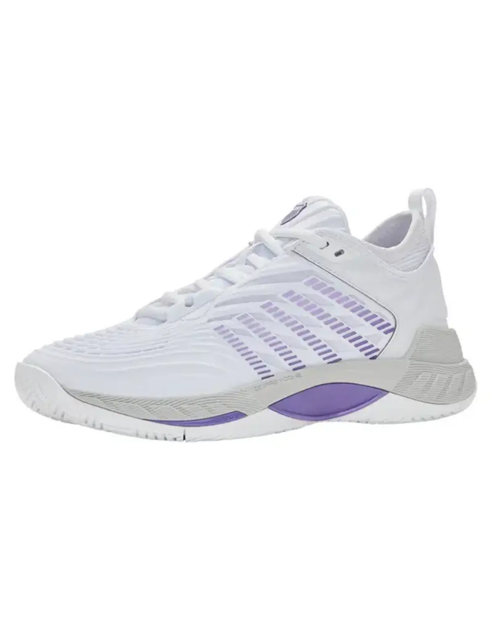 K-Swiss K-Swiss Women's Hypercourt Supreme 2 (Wht/Lnrrk/Prplhz) Tennis Shoe