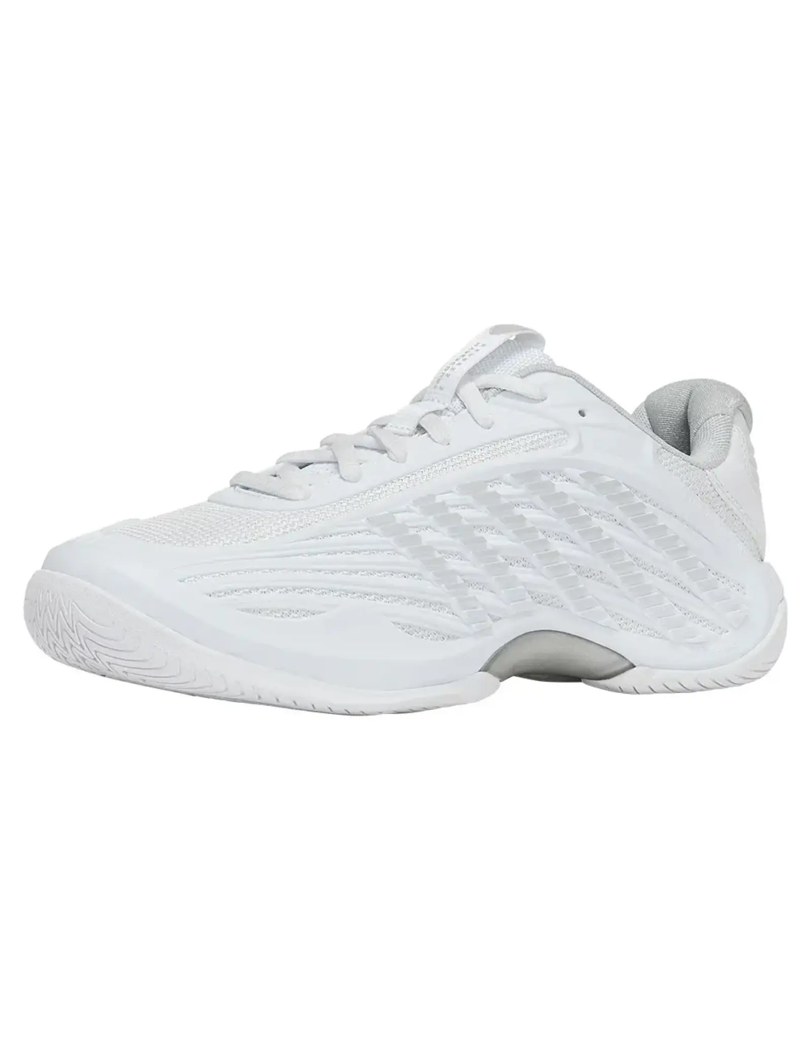 K-Swiss K-Swiss Women's Hypercourt Express 3 (Wht/Dwn Bl/Slv) Tennis Shoe