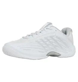K-Swiss K-Swiss Women's Hypercourt Express 3 (Wht/Dwn Bl/Slv) Tennis Shoe