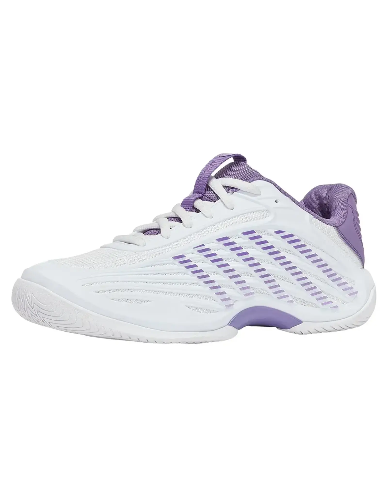 K-Swiss K-Swiss Women's Hypercourt Express 3 (Wht/Lnrrk/Prplhz) Tennis Shoe