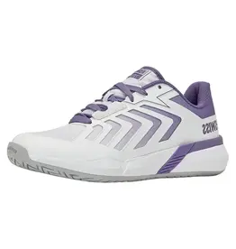 K-Swiss K-Swiss Women's Ultrashot Team 2 (Wht/Prpl Hz/Lnr Rk) Tennis Shoe