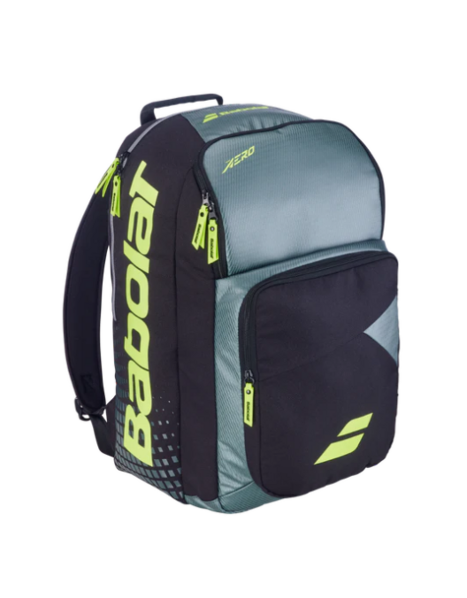 Babolat Babolat Pure Aero Tennis Backpack 2026 (Metallic Grey/Black/Fluo Yellow)