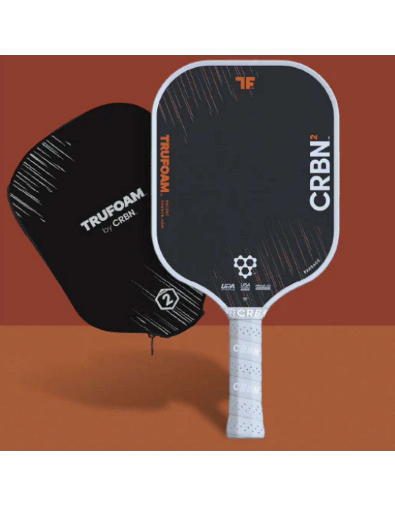 CRBN CRBN 2 TruFoam Barrage (Square) Pickleball Paddle