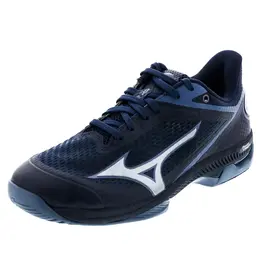 Mizuno Mizuno Men's Wave Strike (Navy Blazer/China B) Pickleball Shoe