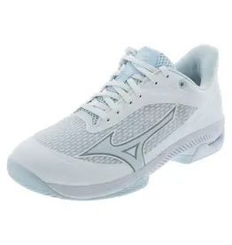 Mizuno Mizuno Women's Wave Strike (Wht/Gray) Pickleball Shoe