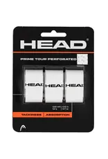 Head Head Prime Tour Perforated  Overgrip White