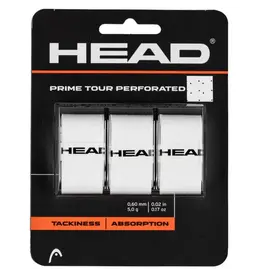 Head Head Prime Tour Perforated  Overgrip White