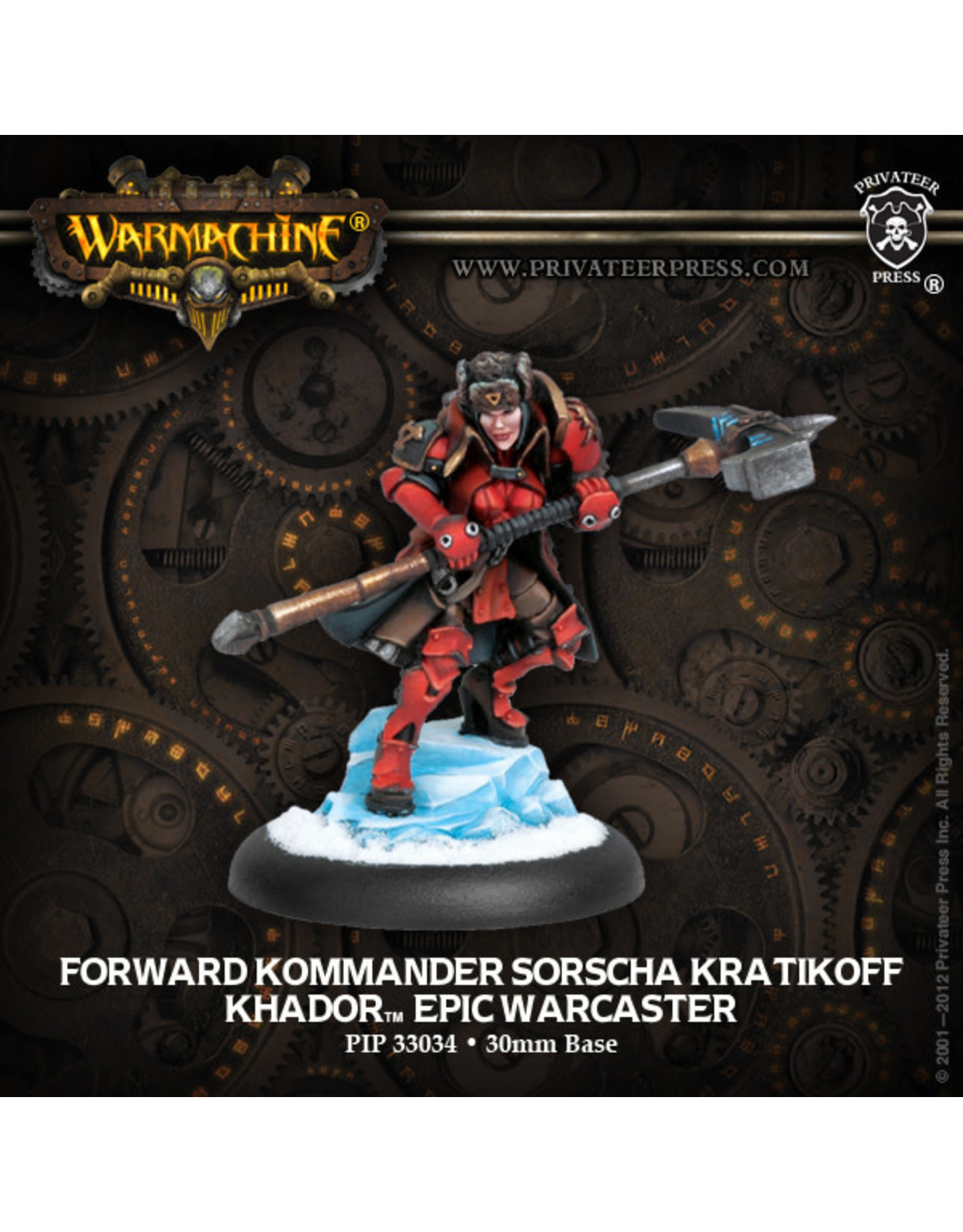Warmachine Khador - Epic Sorscha