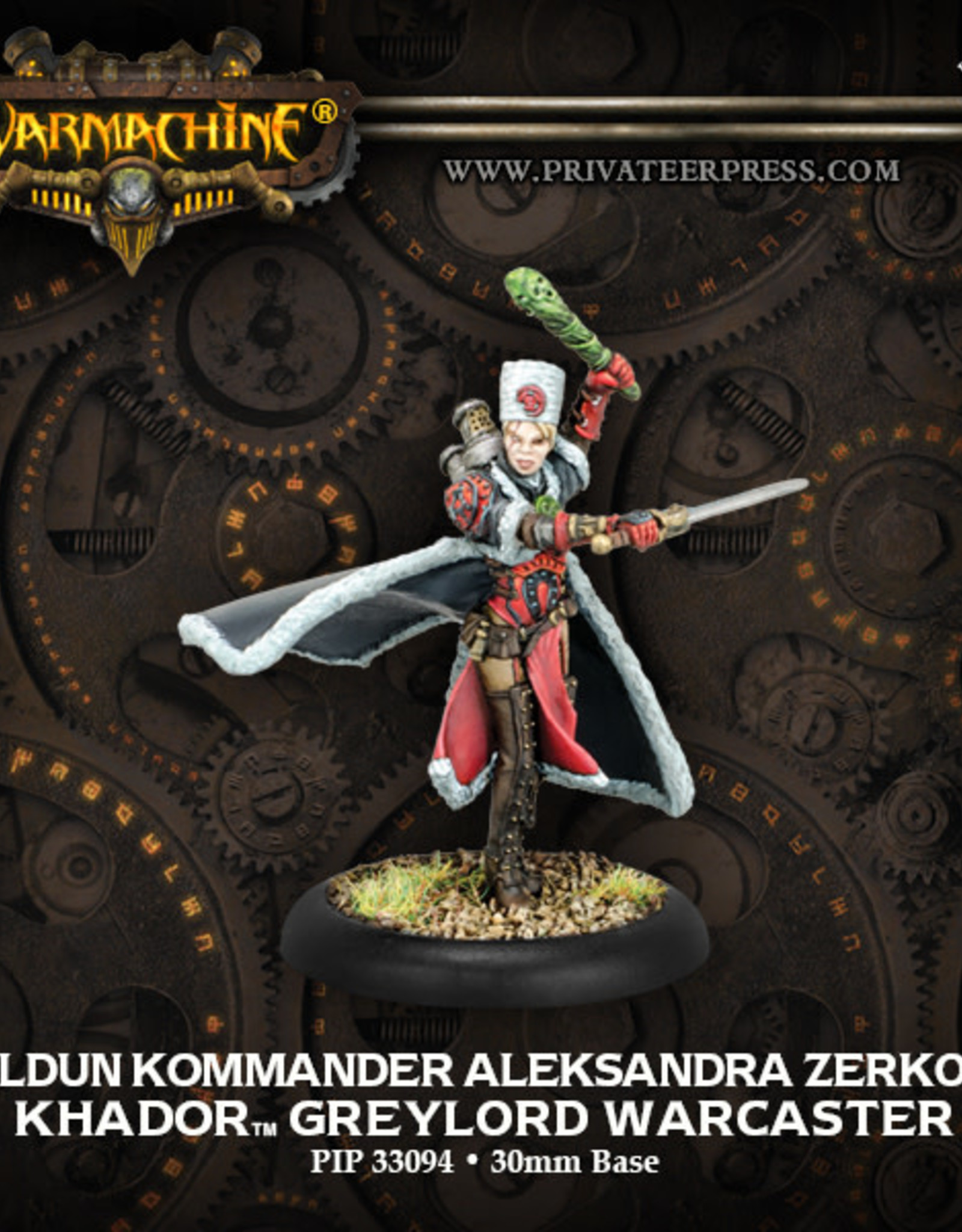 Warmachine Khador - Aleksandra Zerkova