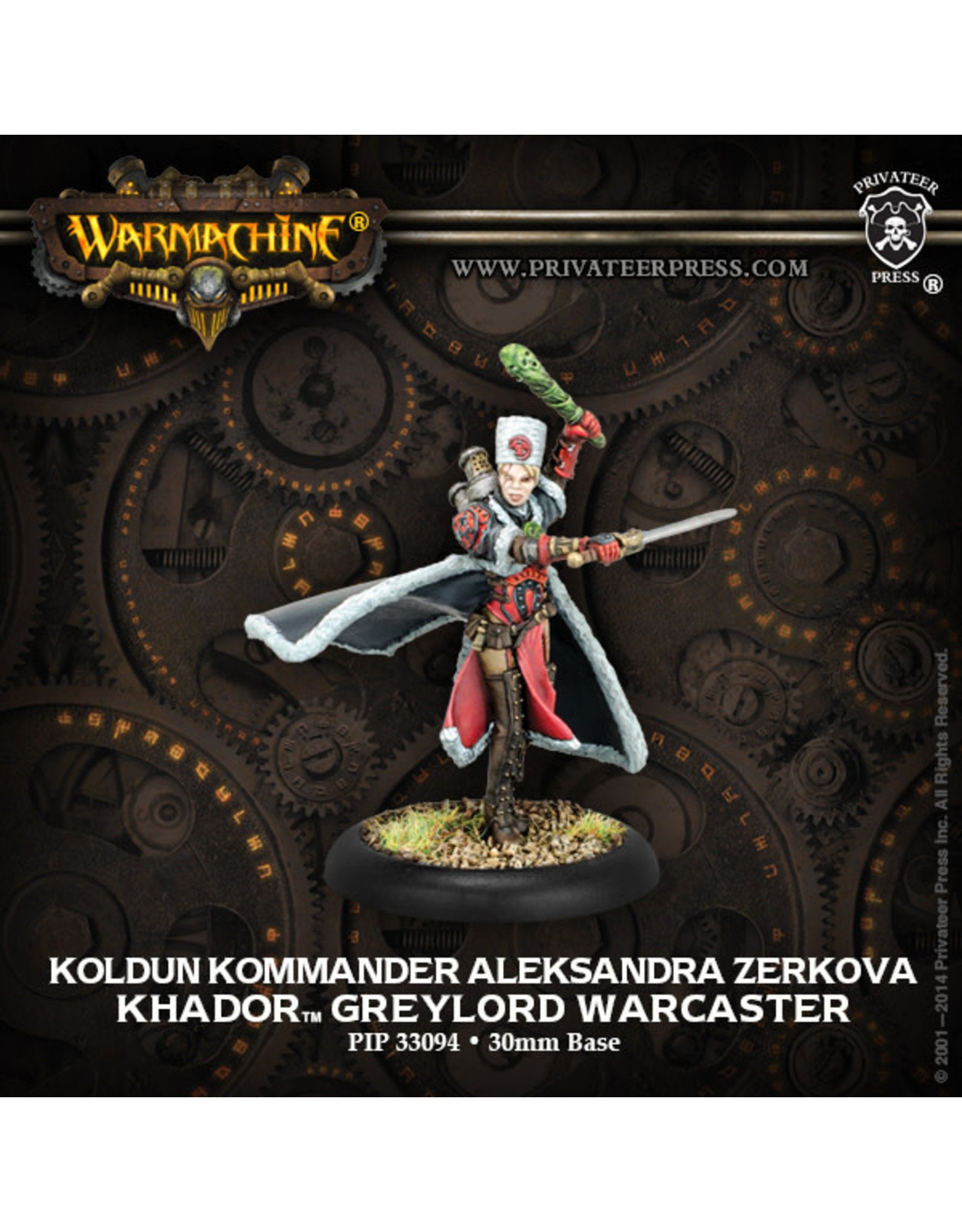 Warmachine Khador - Aleksandra Zerkova