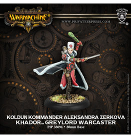 Warmachine Khador - Aleksandra Zerkova