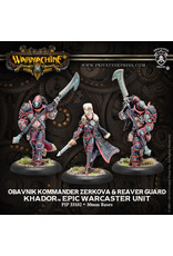 Warmachine Khador - Obavnik Kommander Zerkova