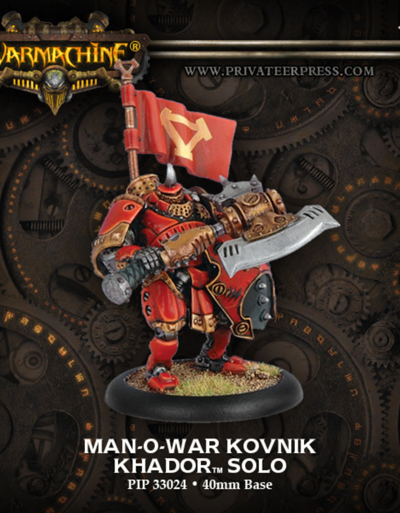 Warmachine Khador - Man-O-War Kovnik