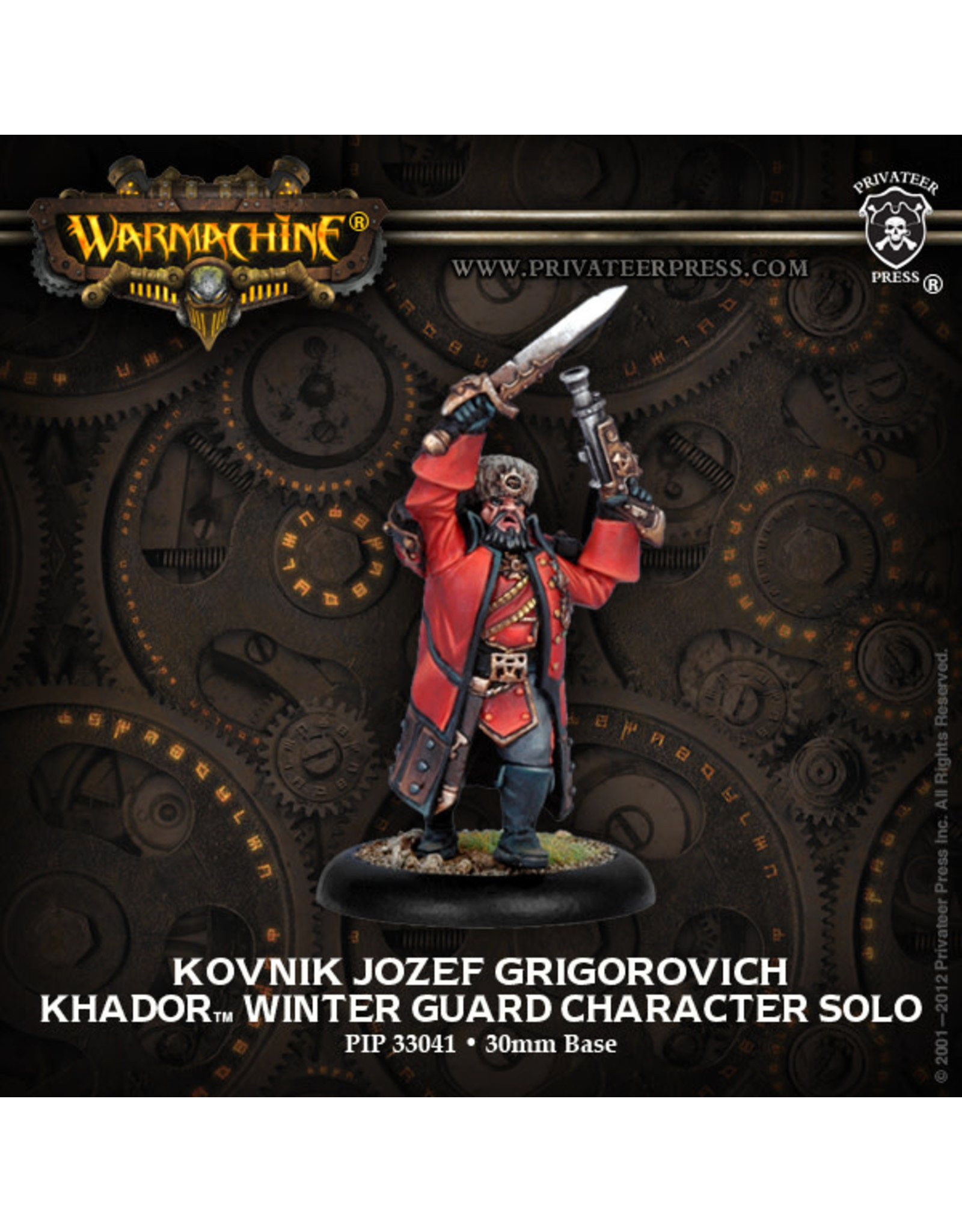 Warmachine Khador - Kovnik Jozef Grigorovich