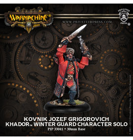 Warmachine Khador - Kovnik Jozef Grigorovich