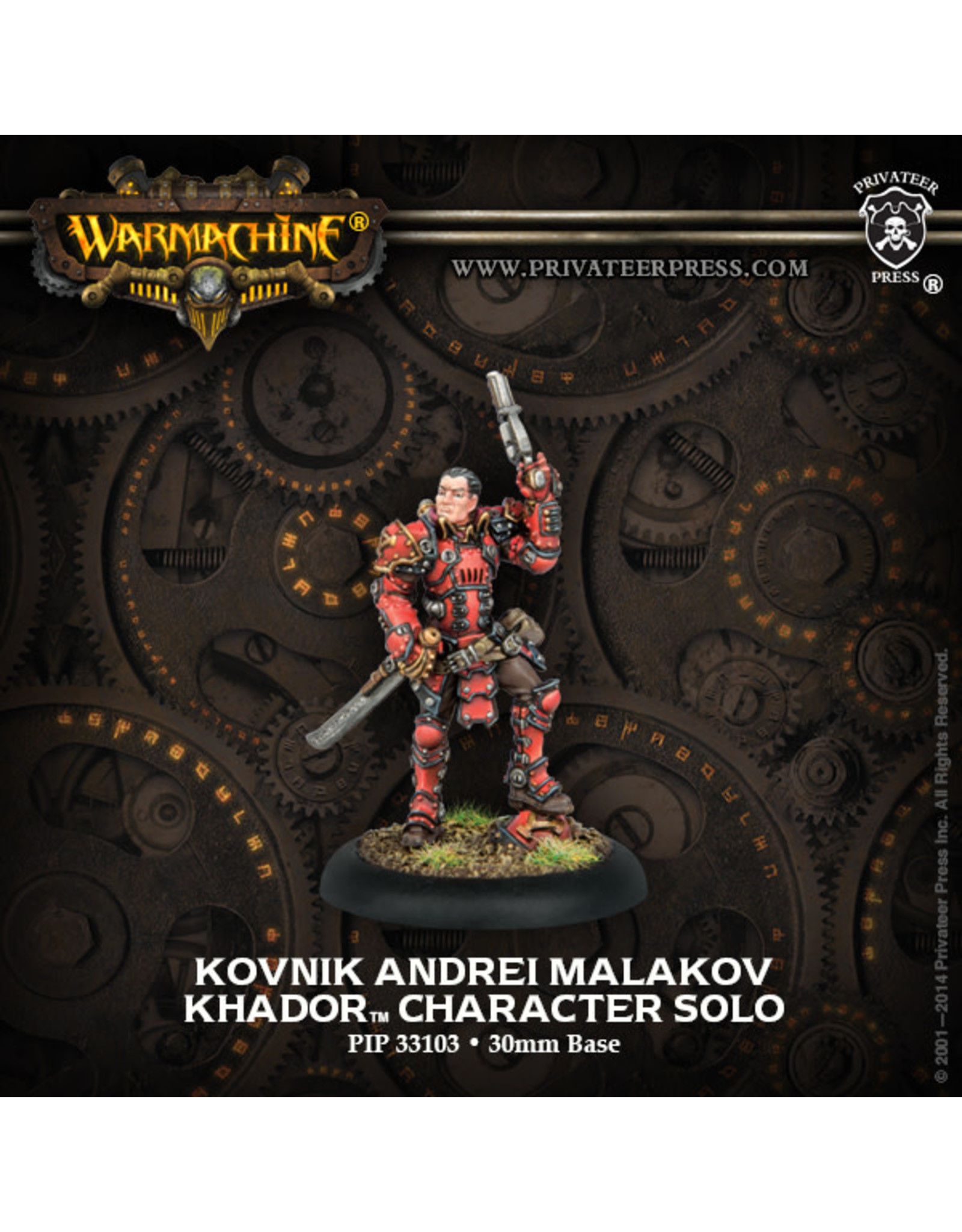 Warmachine Khador - Andrei Malakov