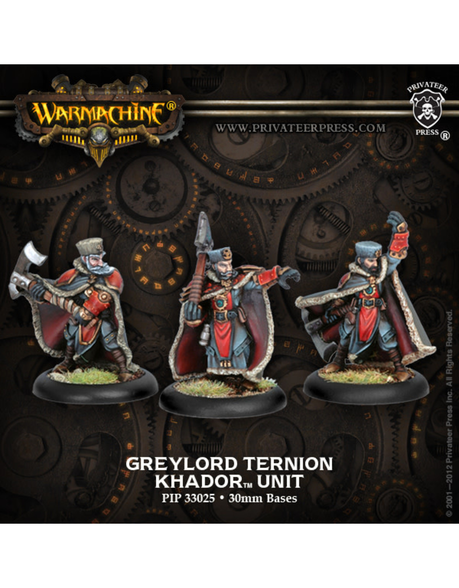 Warmachine Khador - Greylord  Ternion