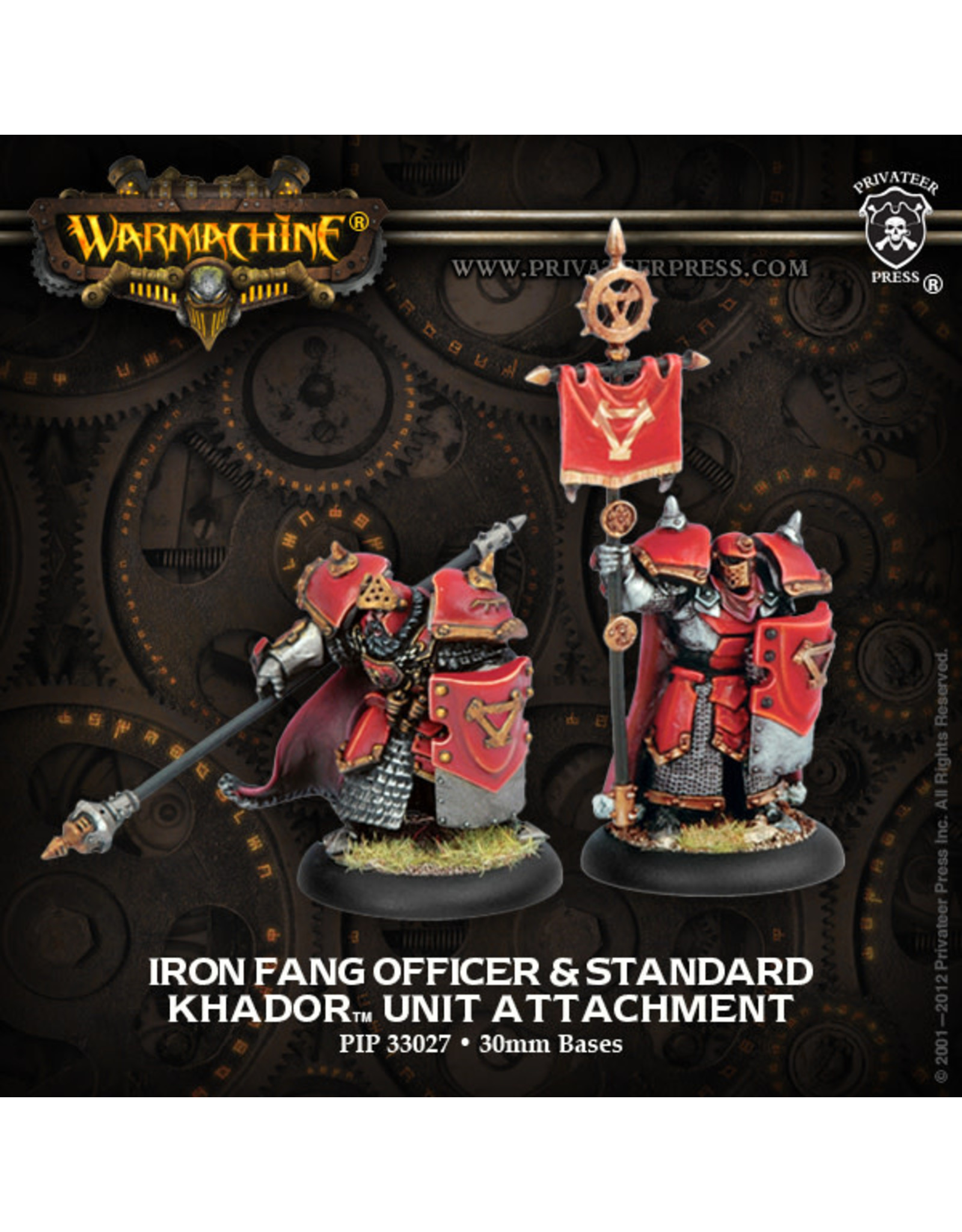 Warmachine Khador - Iron Fang Kapitan