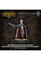 Warmachine Khador - Koldun Kapitan Valachev