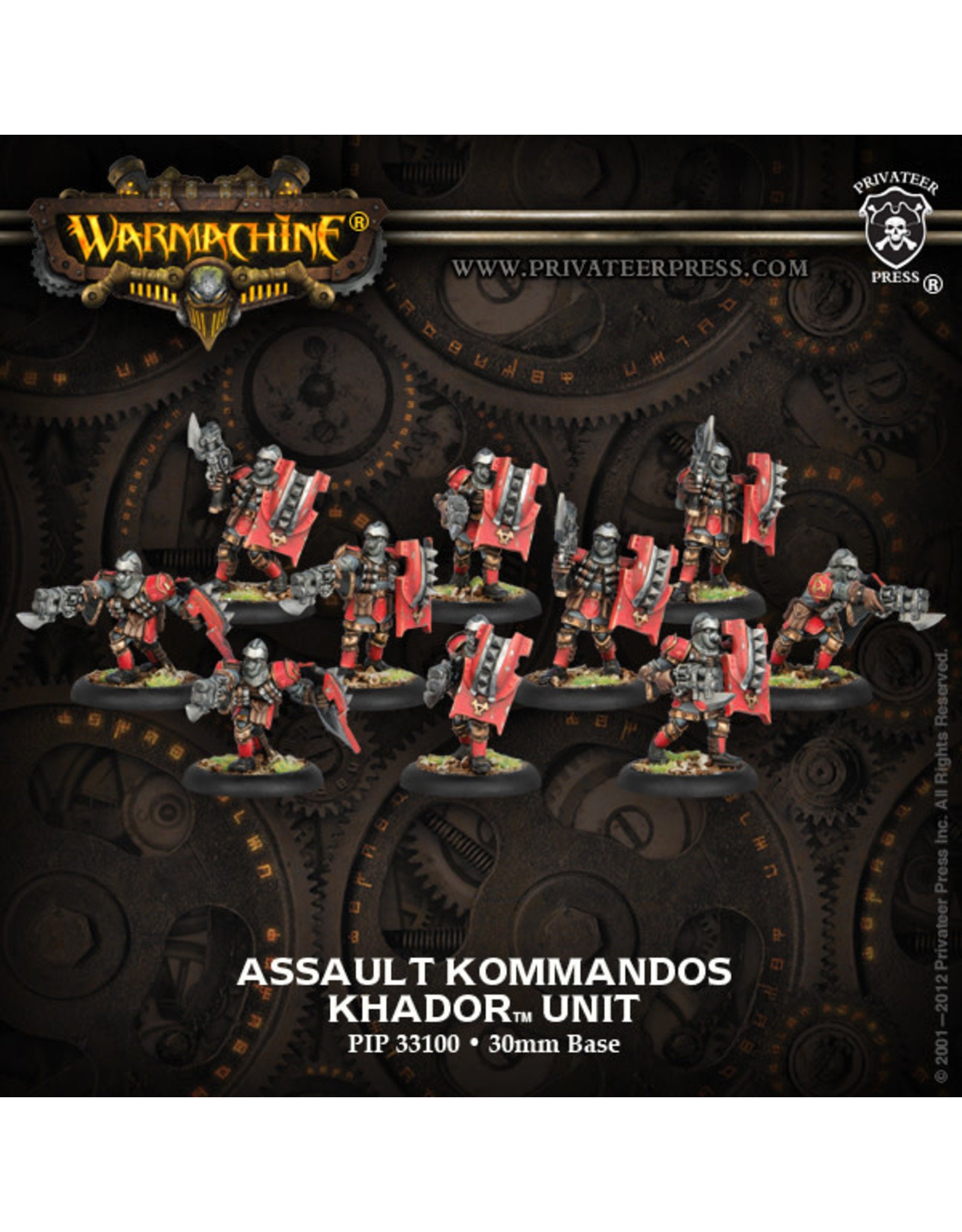 Warmachine Khador - Storm Kommandos