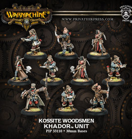 Warmachine Khador - Kossite Woodsmen Unit