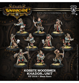 Warmachine Khador - Kossite Woodsmen Unit