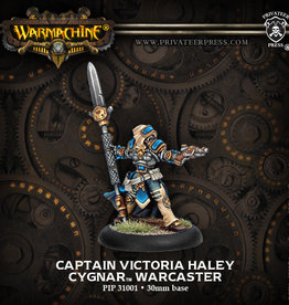 Warmachine Cygnar - Captain Victoria Haley