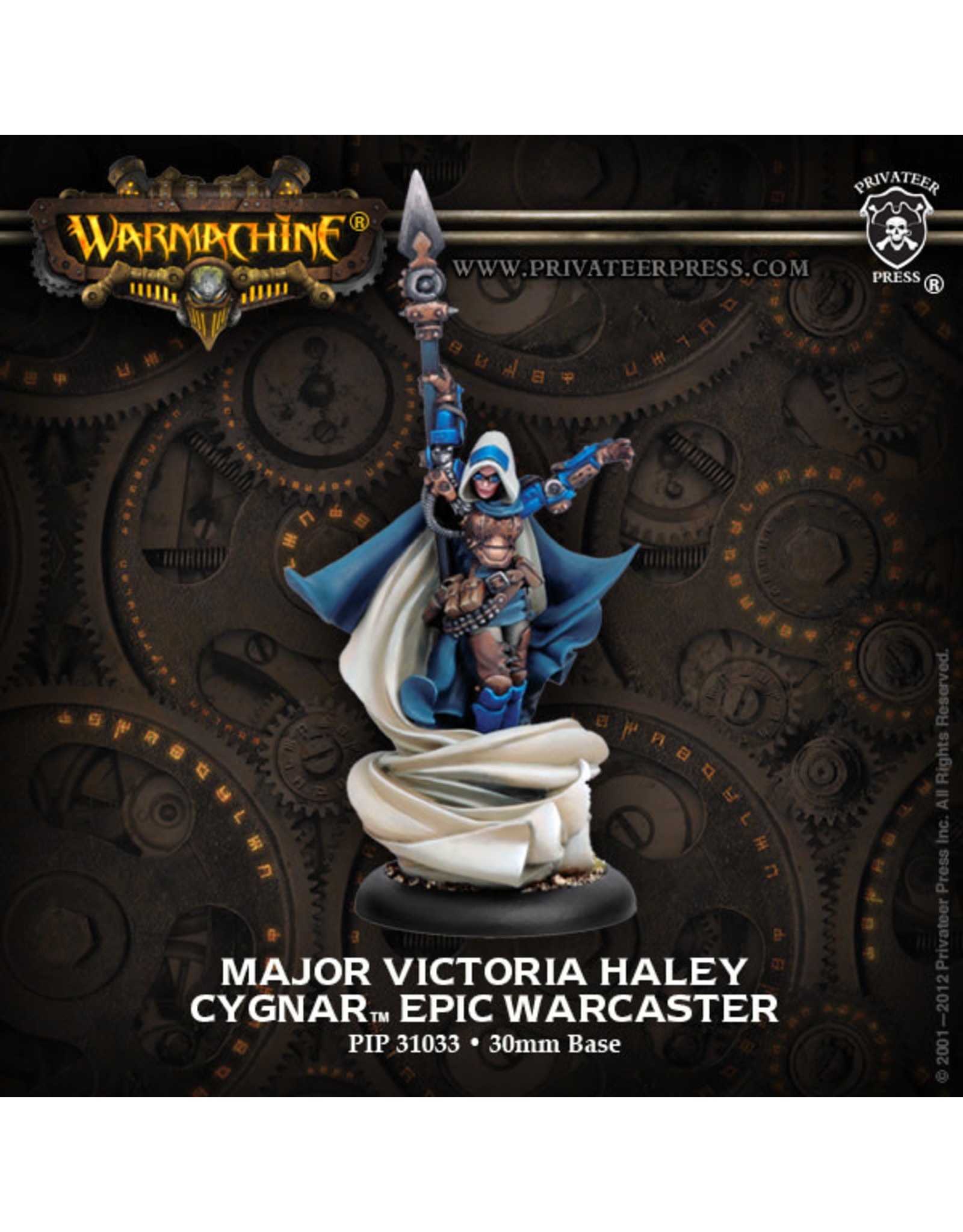 Warmachine Cygnar - Major Haley