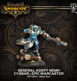 Warmachine Cygnar - General Adept Nemo