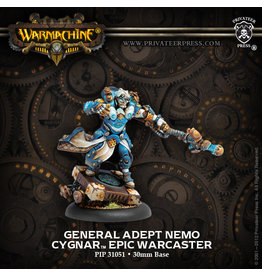 Warmachine Cygnar - General Adept Nemo