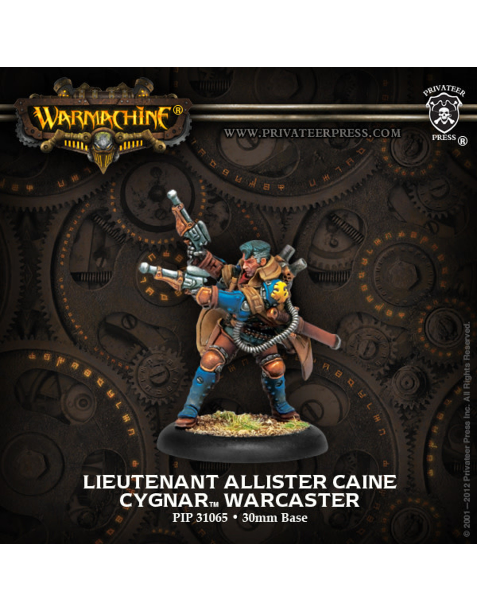 Warmachine Cygnar - Lt. Allister Caine