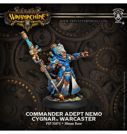 Warmachine Cygnar - Commander Adept Nemo
