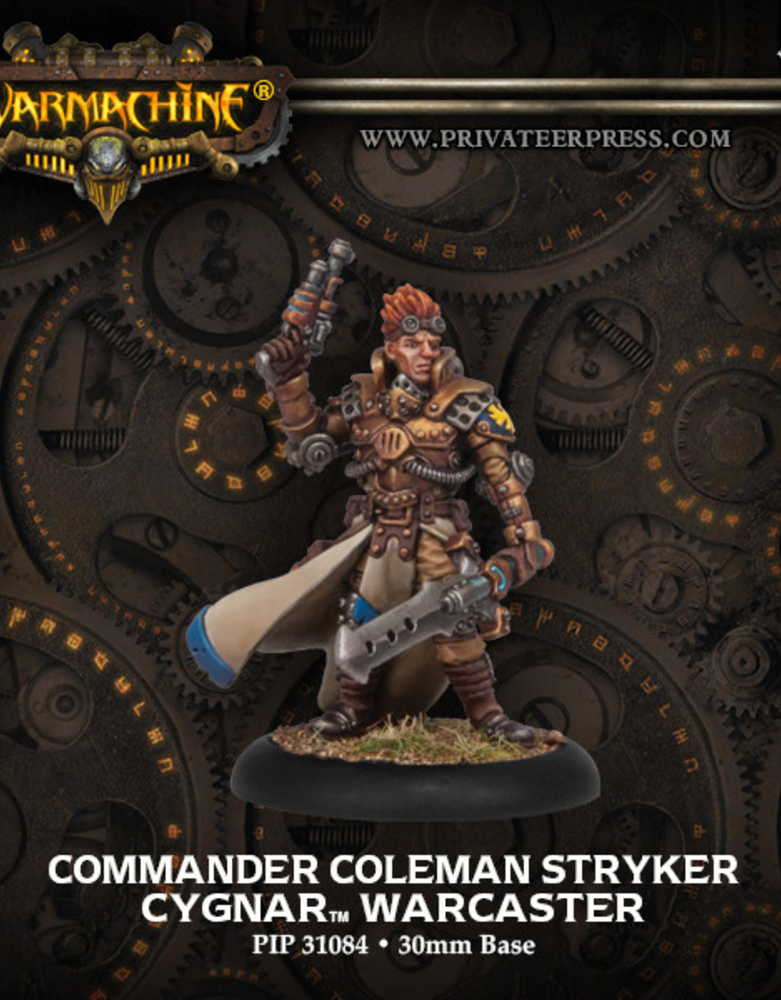 Warmachine Cygnar - Cmdr Coleman Stryker