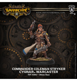Warmachine Cygnar - Cmdr Coleman Stryker