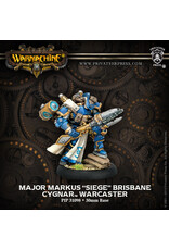 Warmachine Cygnar - Major Markus Brisbane