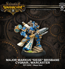 Warmachine Cygnar - Major Markus Brisbane