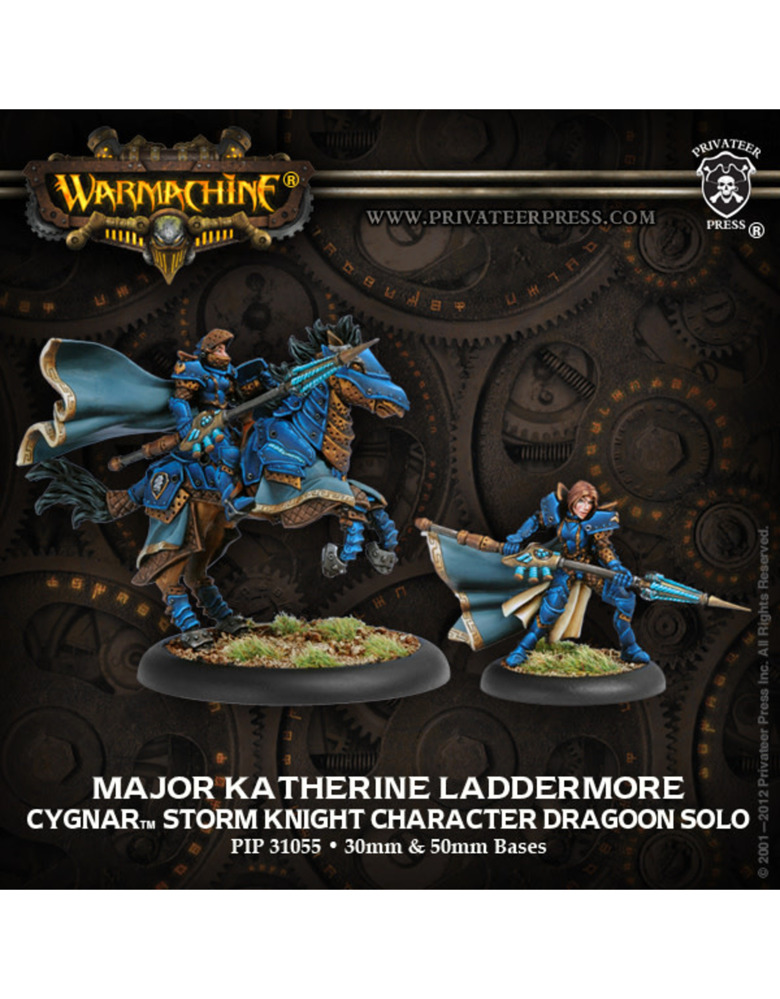 Warmachine Cygnar - Katherine Laddermore