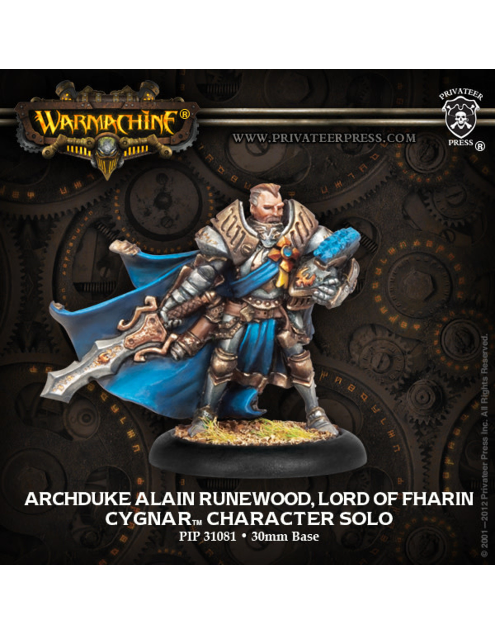 Warmachine Cygnar - Archduke Runewood