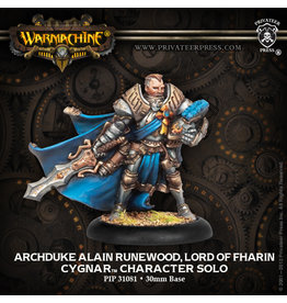 Warmachine Cygnar - Archduke Runewood