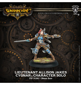 Warmachine Cygnar - Allison Jakes